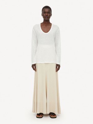 By Malene Birger Amalou Topit Valkoinen | FI_BB61451