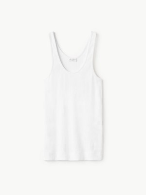 By Malene Birger Anisa Tank Topit Valkoinen | FI_BB22231