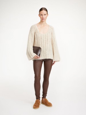 By Malene Birger Elenasoo Leggings Suorat Housut Chestnut | FI_BB44070