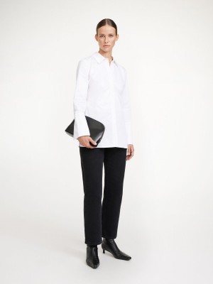 By Malene Birger Padano Organic Cotton Paidat Valkoinen | FI_BB15576