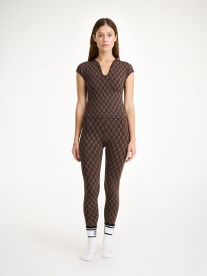 By Malene Birger Venazia Athletic Top Urheiluvaatteet Tumman | FI_BB71065